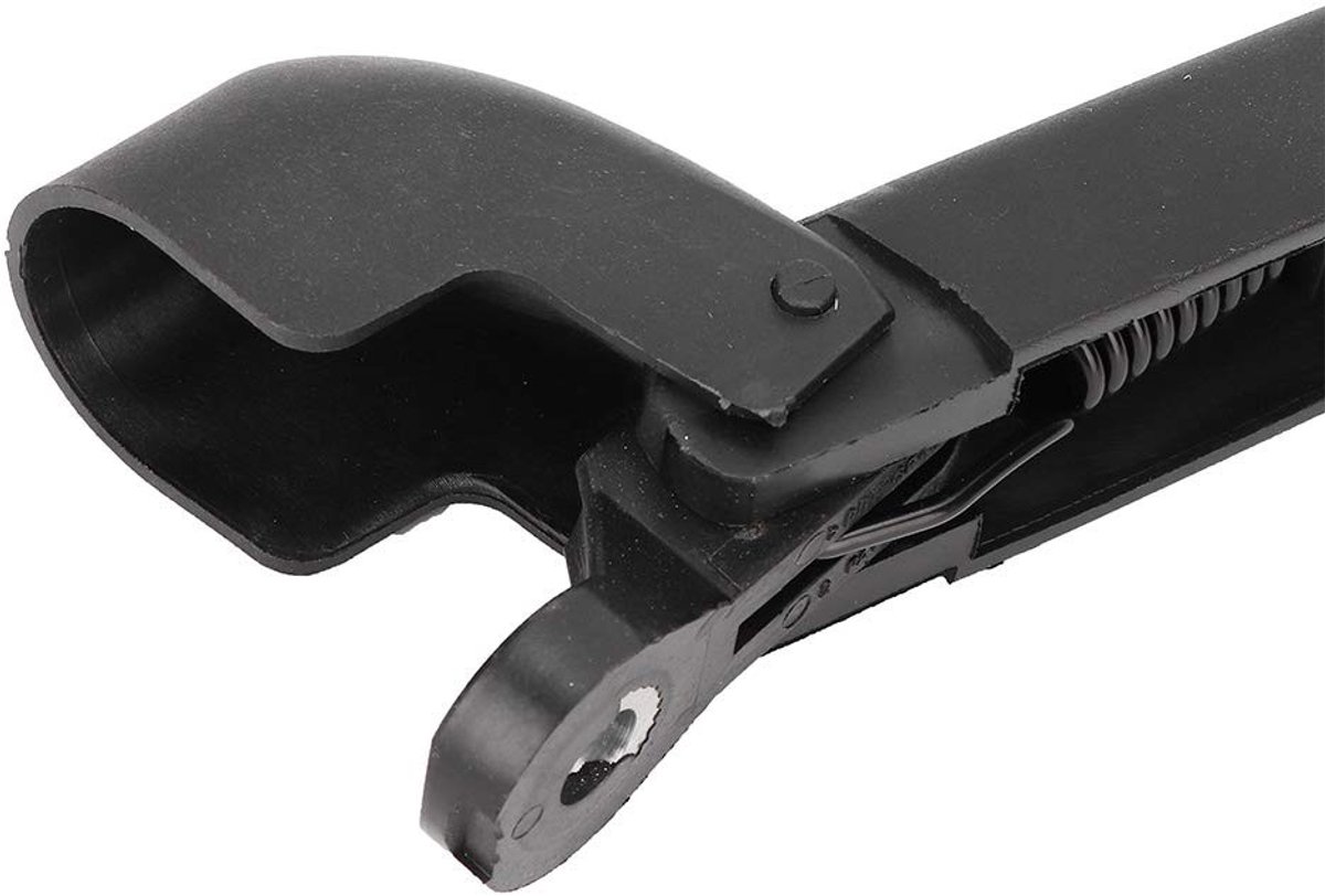 Dailygoody - Achterraam Wisserarm - Hoogwaardige Rubber - Zwart - Precisie en duurzaamheid - Vervangingsonderdeel - Perfecte pasvorm voor Fiat 50