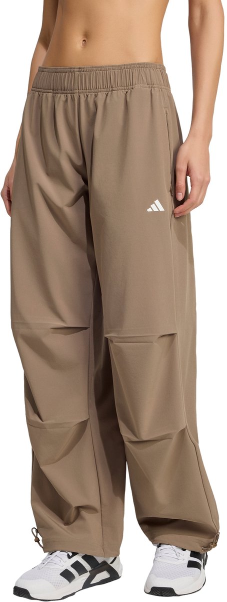 Adidas Performance Workout Essentials Woven Sportbroek Dames Beige