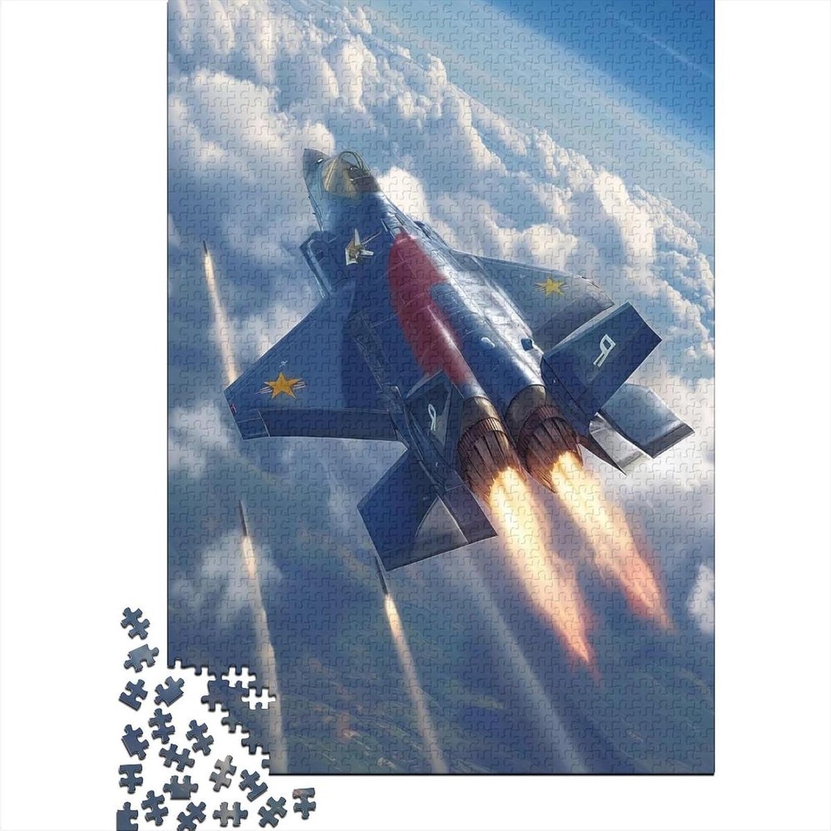 Legpuzzel Volwassenen - Jigsaw Puzzel - Ontspanning Thuis - Gedetailleerde Artwork - 75 x 50 cm - Stijl-13