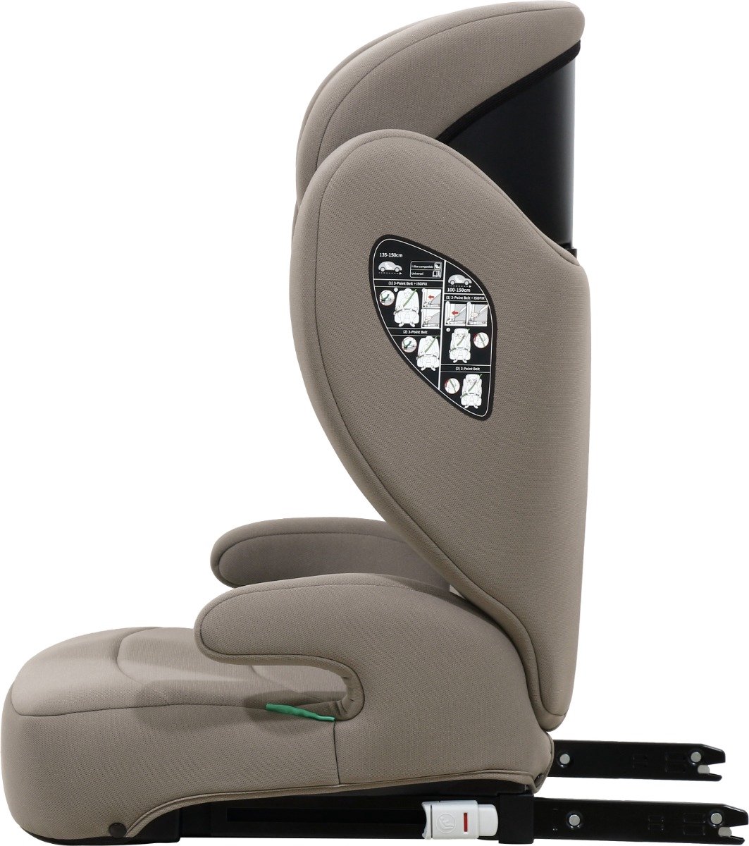 Mama Loes MamaLoes Rio Taupe Isofix 100-150 cm i-Size Autostoel thumbnail 3