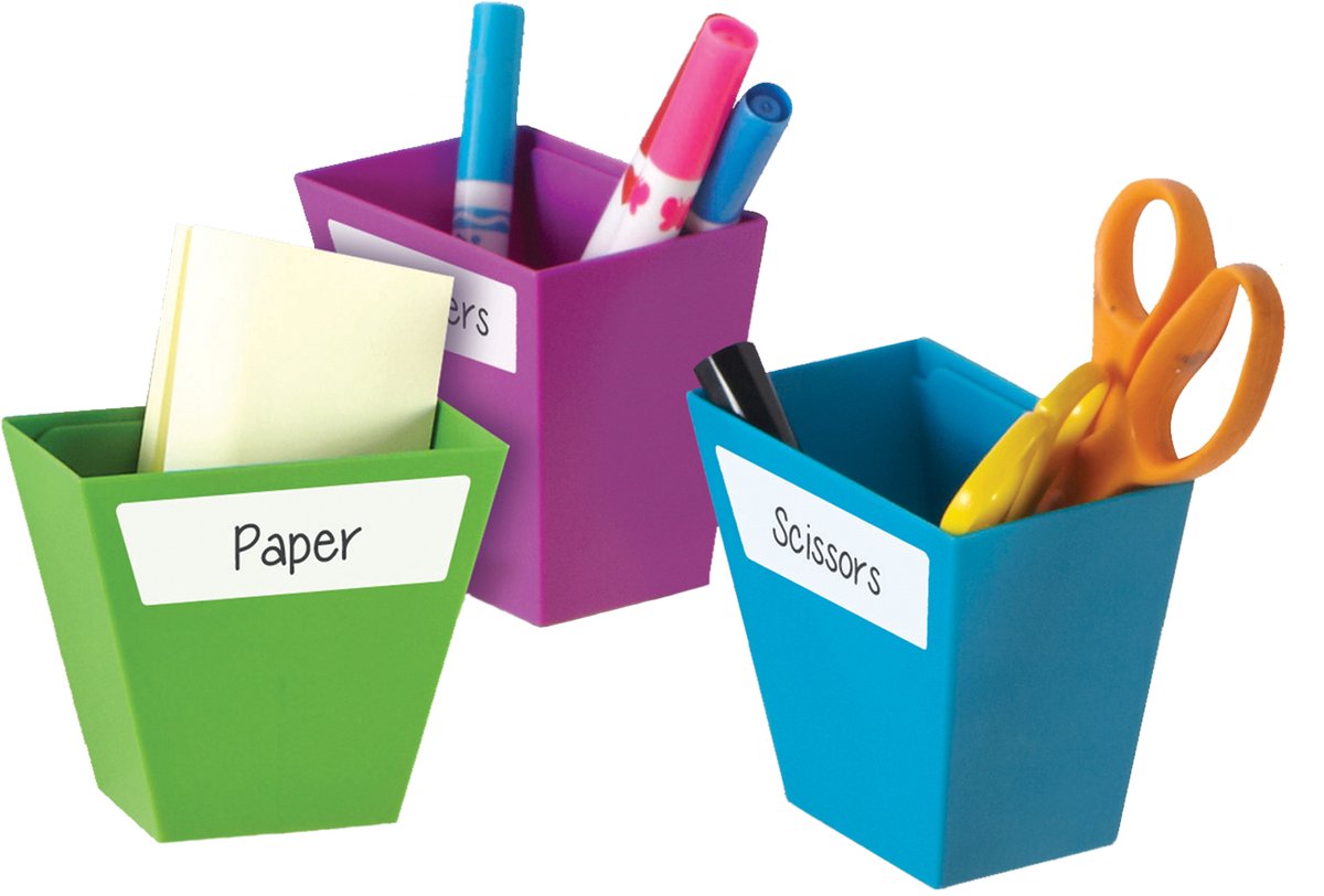 Learning Resources magnetische hangbakjes (4 st.) - 3+