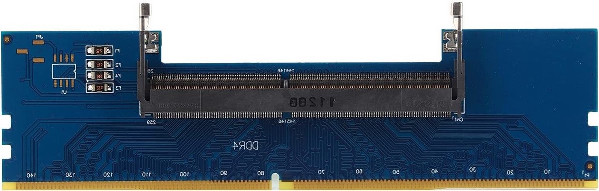 Geheugenkaarten Converter Adapter, Lichtgewicht en Duurzame DDR4 RAM Connector voor Professionele Laptops en Gaming