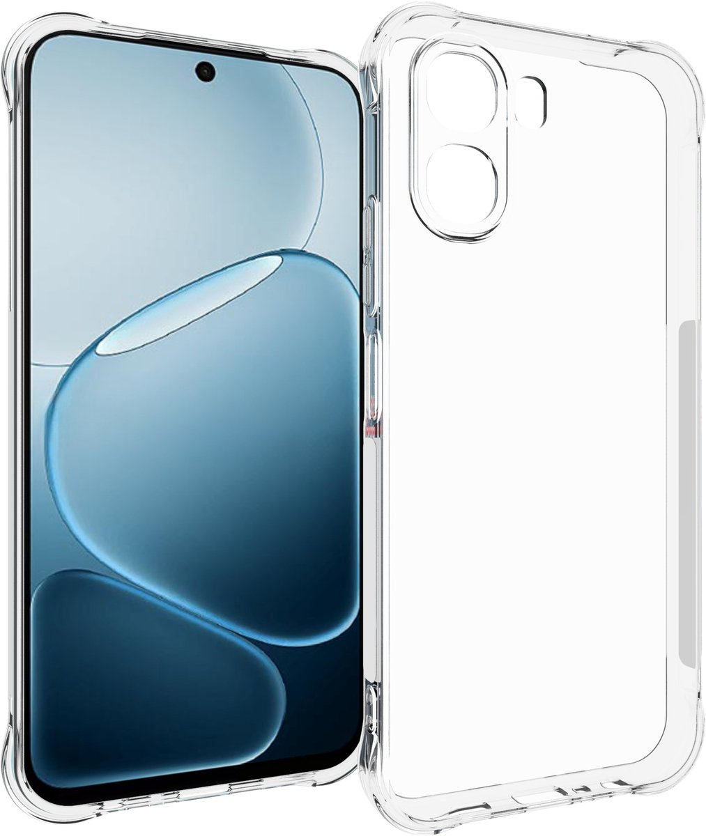 imoshion Hoesje - Geschikt voor Oppo A6x (5G) / Oppo A6x (4G) - Shockproof Case - Transparant
