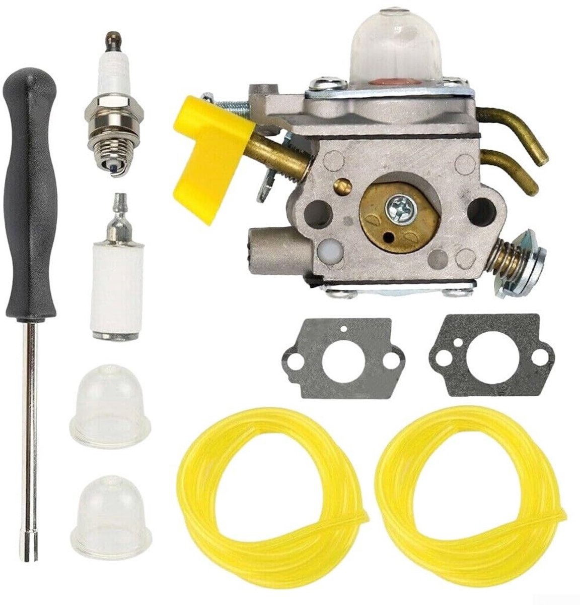 ONF3 - Carburateur - Vervangend onderdeel - Geschikt voor trimmers - Onderdeelnummer 308054013 - Voor Homelite 26cc 30cc