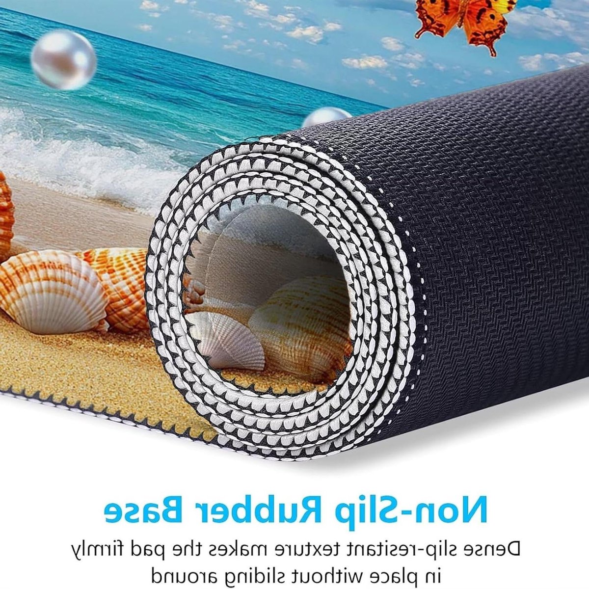 XXL Muismat - Bureauonderlegger Grote Muispad - Gaming en Werk - Antislip Rubberen Basis - 1000 x 500 mm - Meerkleurig