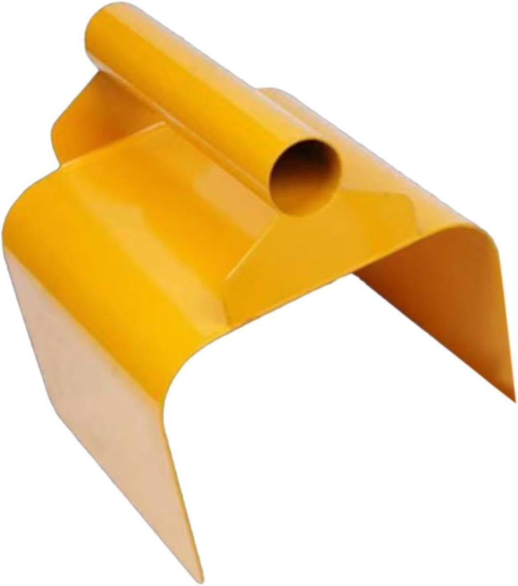 Betontroffel Tuinranden - Gereedschap Afwerking - Tuinranden Afwerken - Unieke Vorm - 15 x 16 cm - Zilver