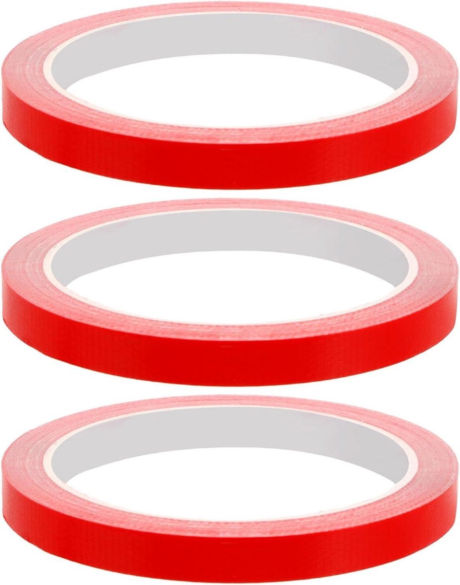 Tafeltennisbatje Zijtape - Randbescherming Pingpong - Rackets Beschermen - Zelfklevende Hechting - 905 meter - Rood