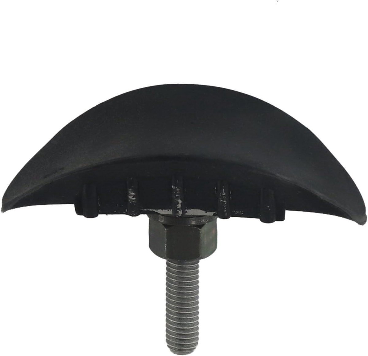 Velgslot voor Motor - Bandenklem Wielslot - Veilige Band Montage - Geribbeld Aluminium Contact - 1.6 inch - Zwart