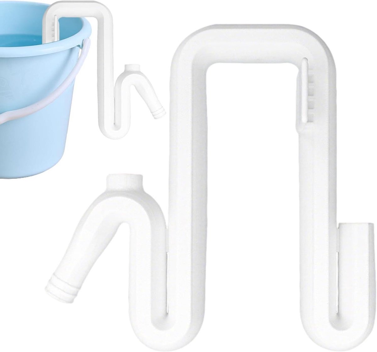 Regenton Overloopset - Waterafvoer Slang - Regenwater Beheer - Weerbestendig Materiaal - 16.2 cm - Wit