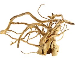 Aquarium Drijfhout Decoratie - Natuurlijk Hout Reptielen - Aquarium Inrichten - pH-waarde Aanpassing - 10-25 cm - Bruin