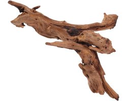 Aquarium Drijfhout - Natuurlijk Hout Aquarium - Aquarium Decoratie - Veilig Voor Waterdieren - 25 x 15 x 12 cm