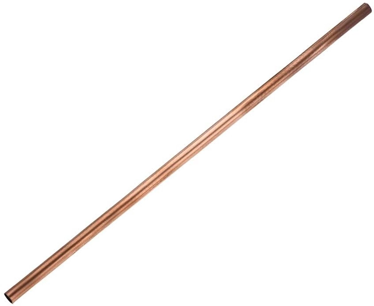 aladdien - Koperen ronde buis - 12 mm OD - Duurzaam en lichtgewicht - 200 mm lengte - Hobby's en ambachten - Geschikt voor bouwdecoraties