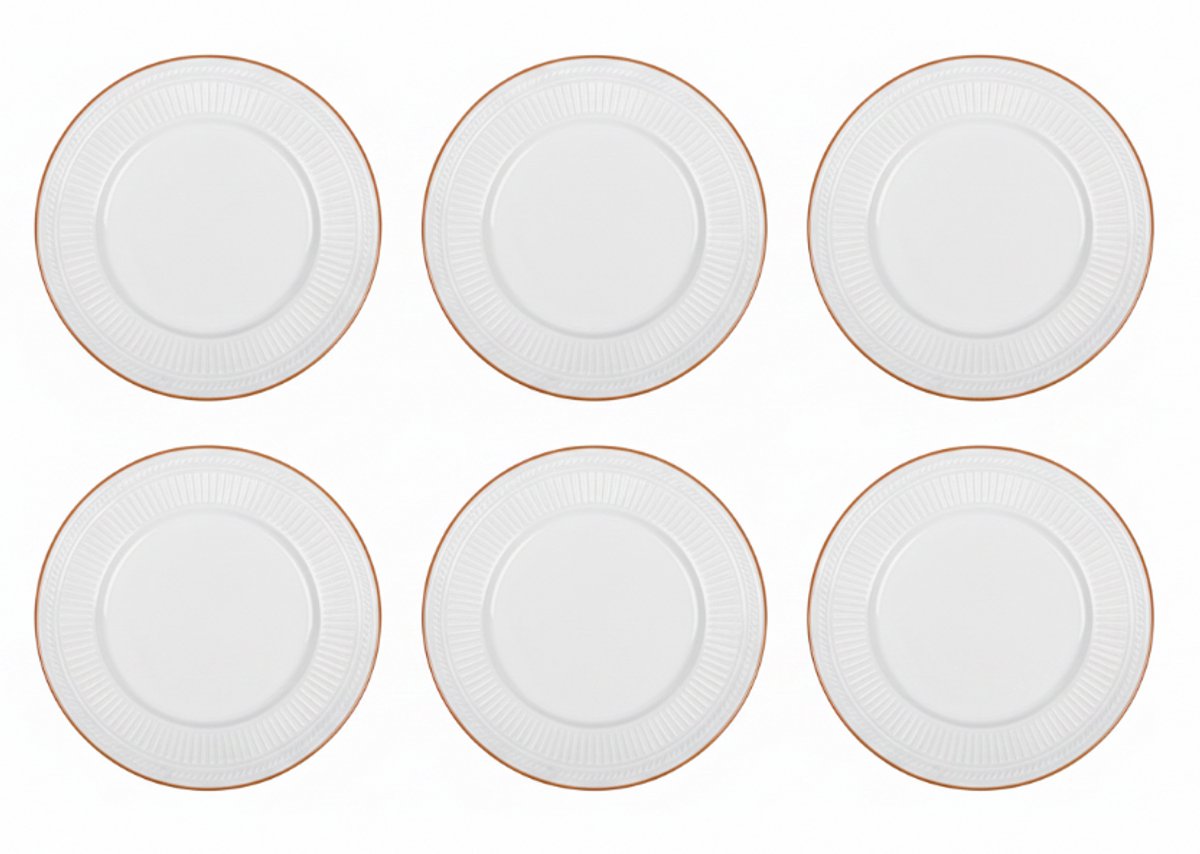 Cookinglife Ontbijtborden / Dessertborden Stratton ø 19 cm - 6 stuks