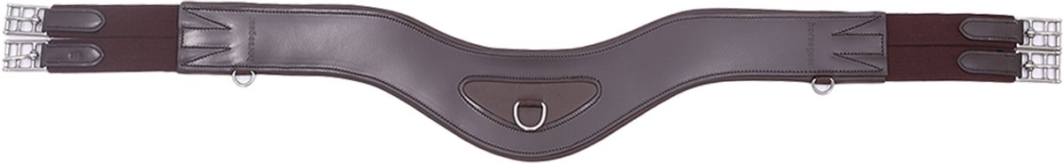 Horsegear Singel Horsegear Hgluxe Leather Bruin