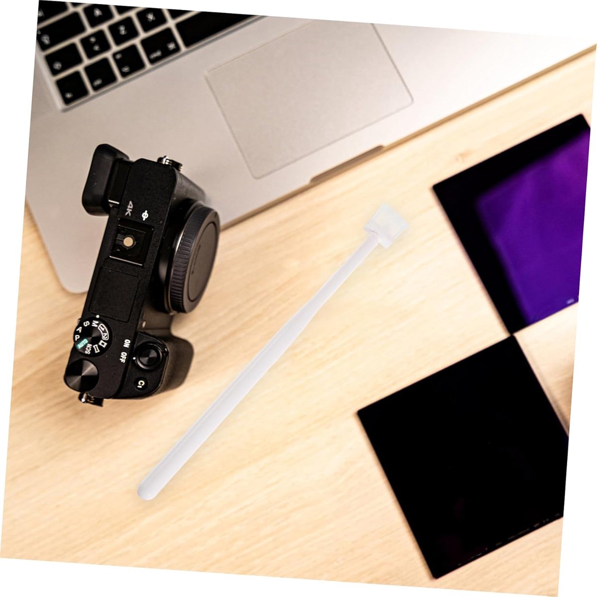 Sensorgel Reiniger - Sensor Cleaning Stick Gel - Camera Onderhoud - Kleverige Reinigingskop - 15 x 1.5 x 15 cm