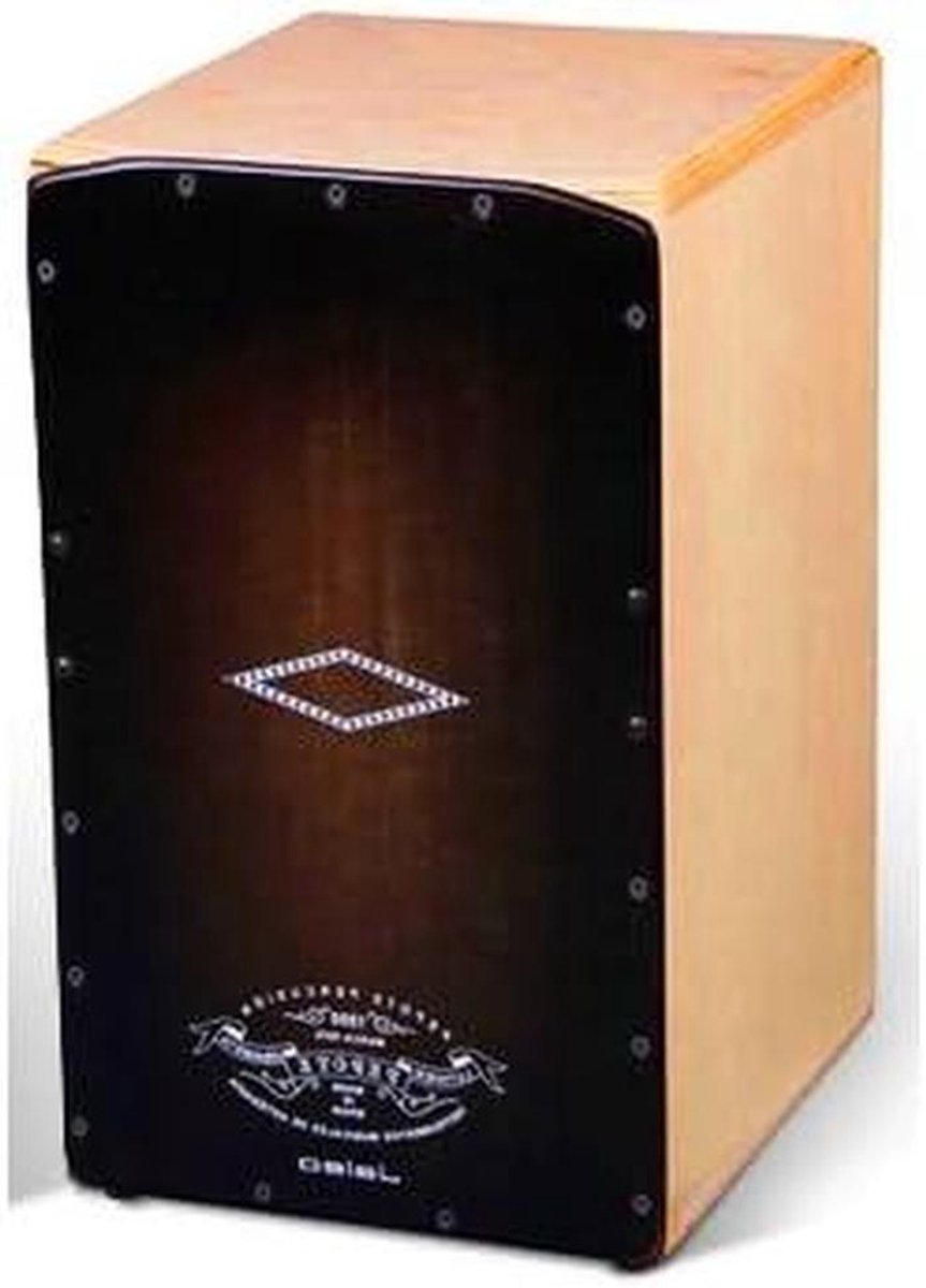 Cajon Rumbero - Percussie Instrument - Muziek Maken - Handgemaakt - 28.5 x 29 x 47 cm - Bruin