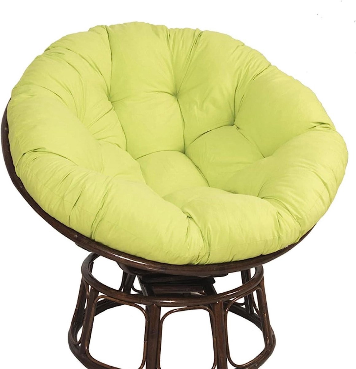 Schommelstoel Kussen - Hangmat Stoel Kussen - Buiten Ontspannen - Zacht Dikker Comfort - 90x90cm - Rood