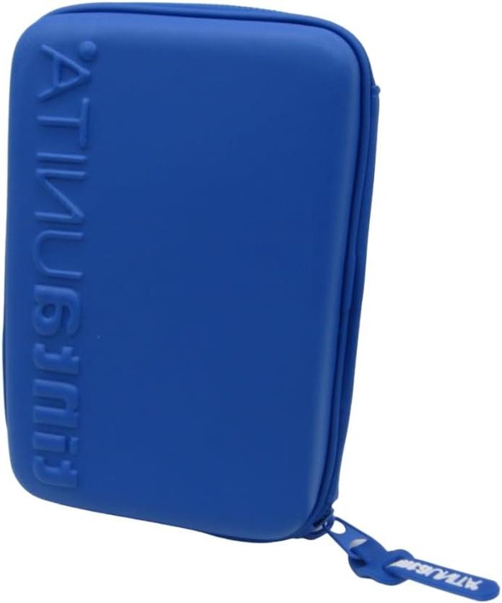 Pennenetui - Etui Blauw - School Organisatie - Drie Vakken - 22 x 15 x 7 cm - Blauw