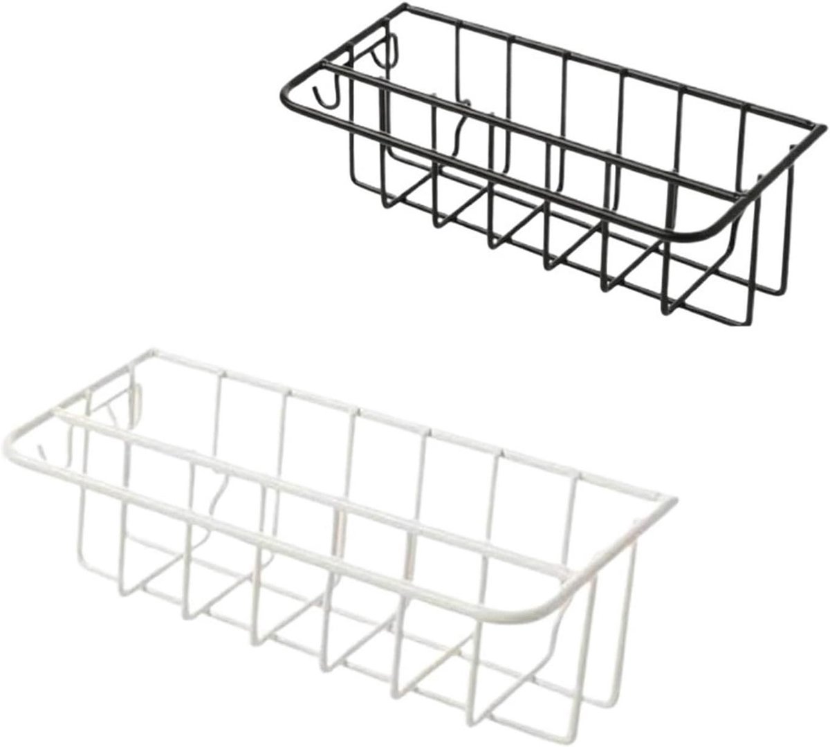 Keuken Opbergrek - Keuken Organizer - Aanrecht Opruimen - Zelfklevend - 18.3 cm - Wit