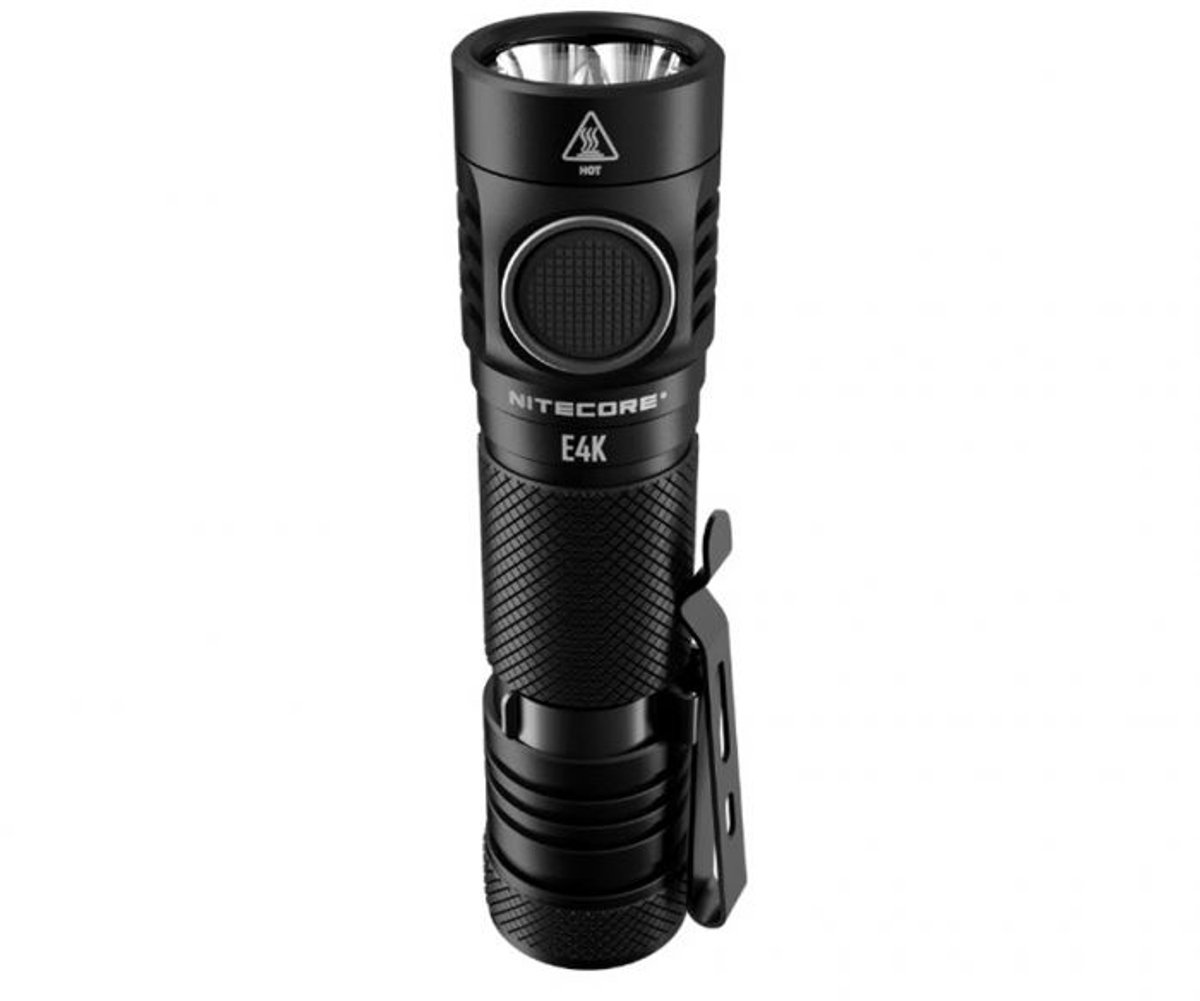 NiteCore zaklamp E4K- 4400 lumen- Zwart