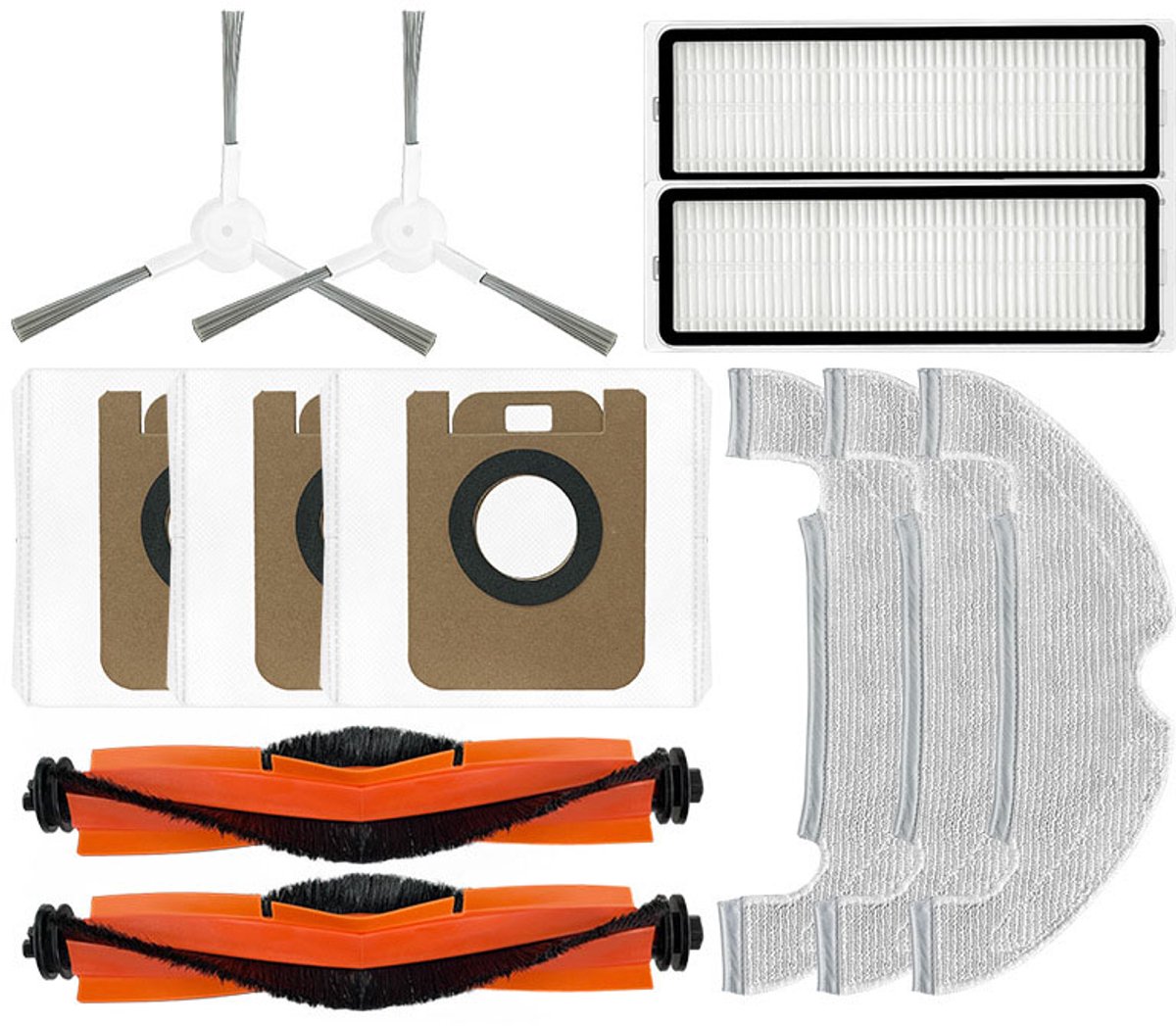Accessoireset voor Dreame D10 Plus Robotstofzuiger