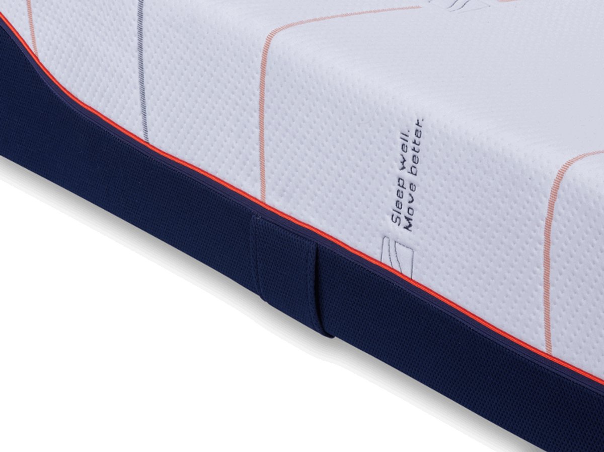 M line Cool Motion 6 matras 140 x 200 cm – koudschuim & traagschuim – pocketvering – medium – 7 comfortzones – drukverlagend – tweepersoons — afbeelding 4