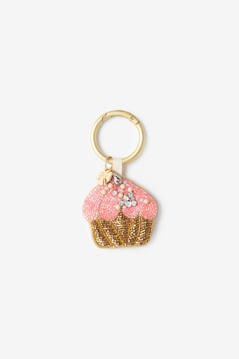 Sissy-Boy - Roze cupcake bag charm