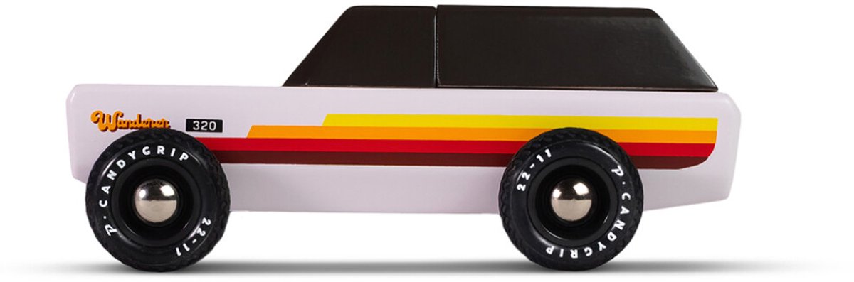 Candylab houten speelgoedauto Wanderer SUV - retro speelgoedauto.