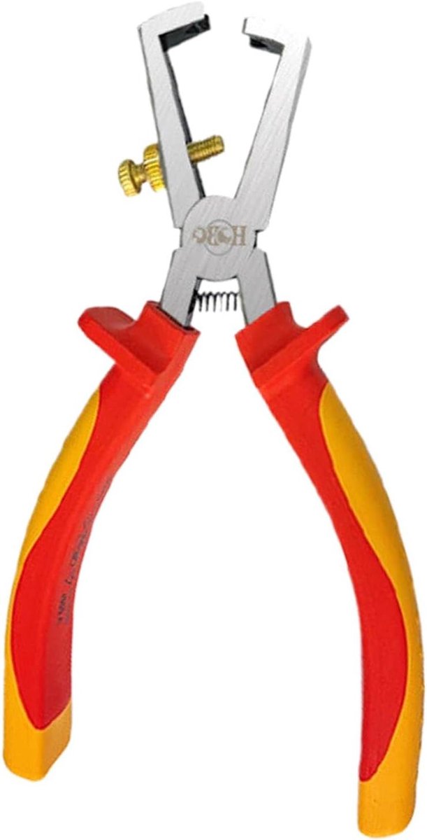 Multifunctionele Striptang - Draadstripper Krimptang - Elektrisch Werk - Chroom-Vanadium Staal - Tot 5mm Kabel - Grijs