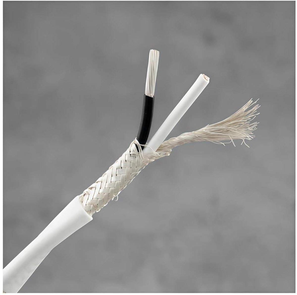 Audio Kabel - Verzilverde Kabel - Signaal Overdracht - Zuurstofvrij Koper - 3 meter - Zwart