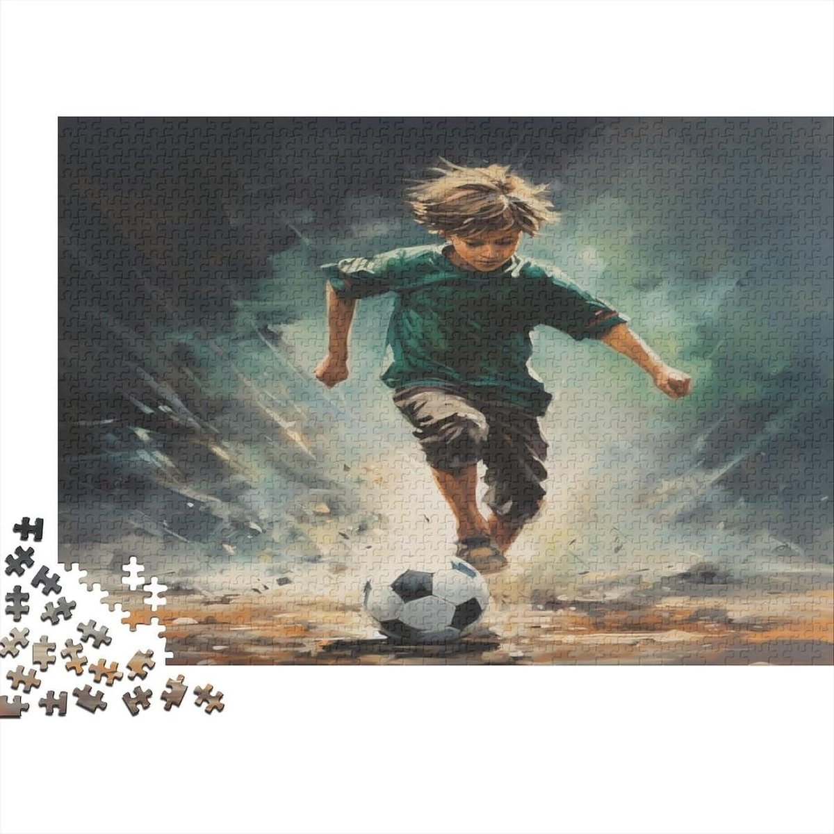 Fotopuzzel Zelf Vormgeven - Puzzel Maken - Ontspanning Creëren - Unieke Vormen - 75 x 50 cm - Meerdere Kleuren