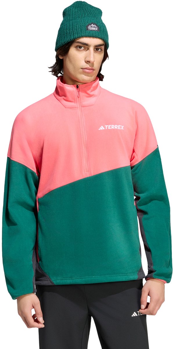 Adidas Terrex Terrex Multi Climawarm Fleece Anorak Heren Roze