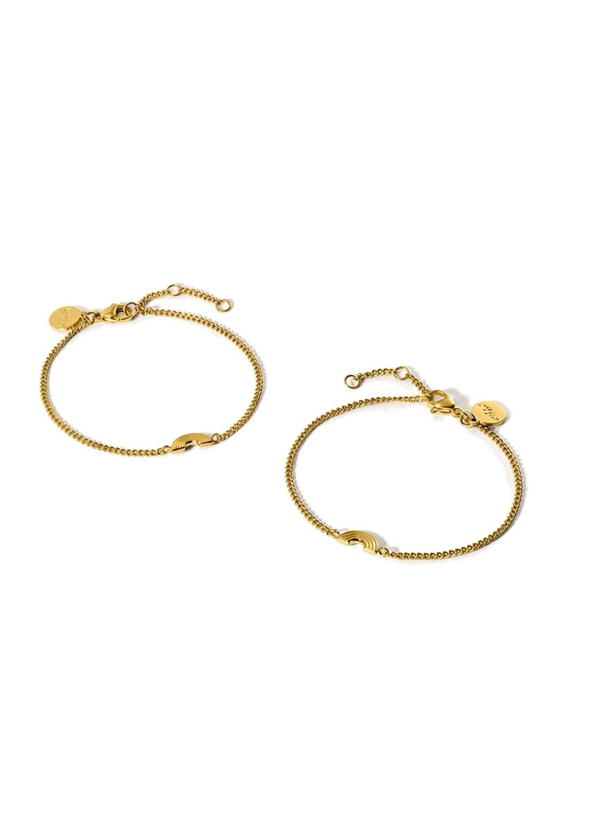 PURELEI Armbandenset Rainbow Love