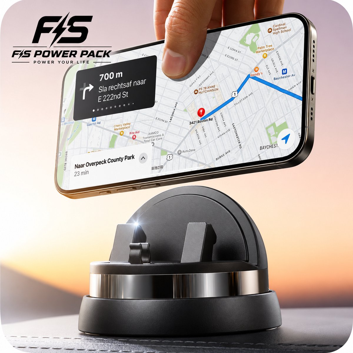 360 ° Draaibare Dashboard Auto Telefoonhouder 2025 - Multifunctionele Telefoonhouder Auto voor iPhone 16 15 Pro Max/14/13/12 en Galaxy S23/22 -FS Power Pack 360 ° Draaibare Dashboard Auto Telefoonhouder Multifunctionele Cadeau Nieuwjaar Lisen cadeau