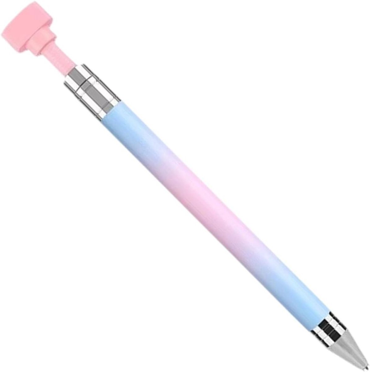 Hervulbare Wax Pen - Rhinestone Applicator - Nail Art - Automatisch Navulsysteem - 15 cm - Wit