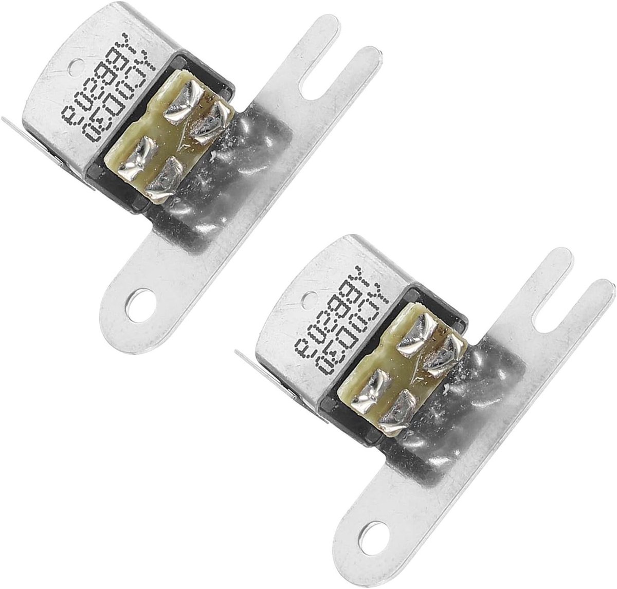 Recorder Knop - Muziekspeler Onderdeel - Cassette Reparatie - Metalen Constructie - 2.40X1.60X0.70CM - Zilver