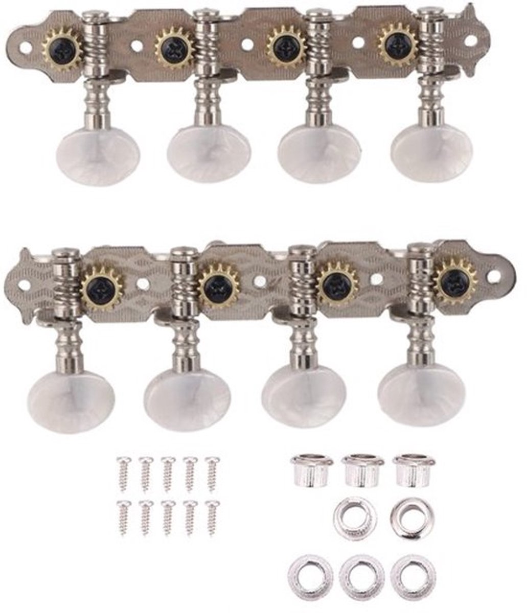 Mandoline Stemmechanismen 4L4R - 8 Snaren - Antiroest en Duurzaam