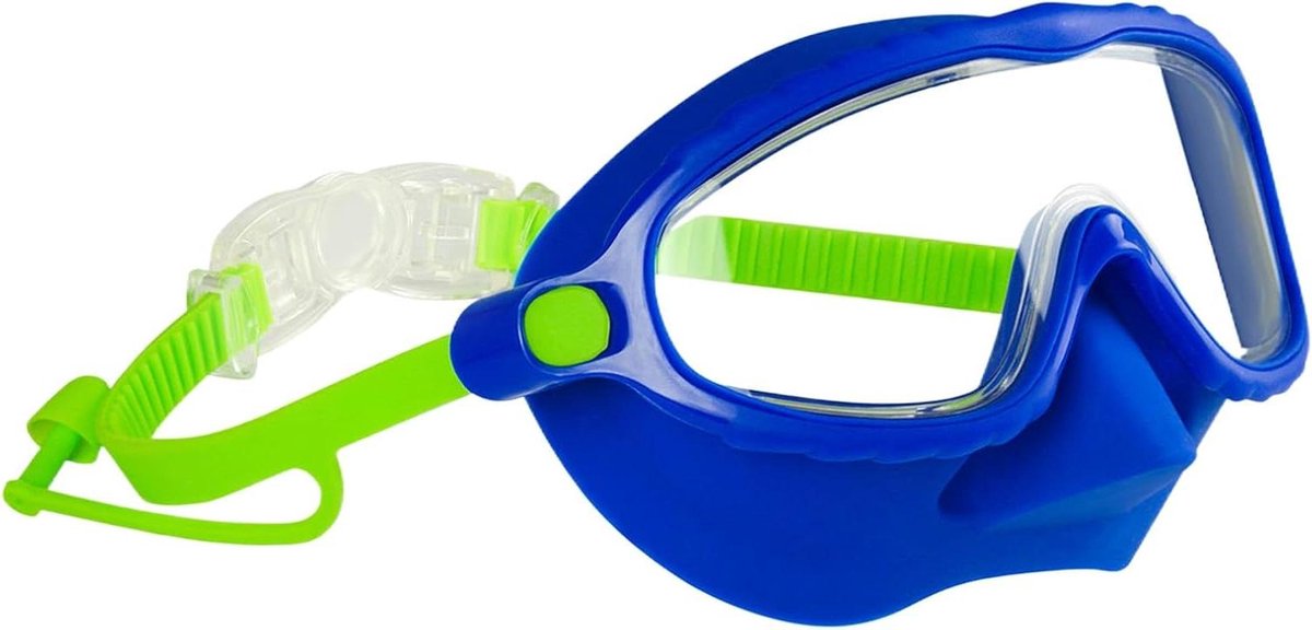 Kinderzwembril met neusbescherming - Duikbril kinderen - Snorkelen en duiken - Anti-condens en lekvrij