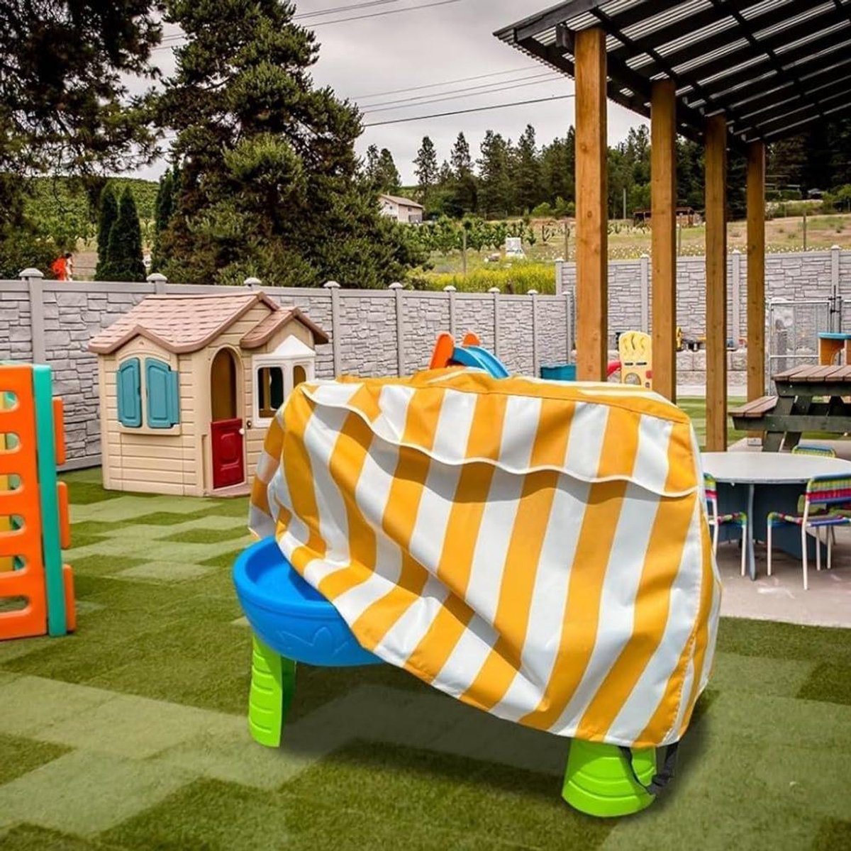 Water Table Cover - Speeltafelhoes Tuin - Buiten Spelen Beschermen - Waterdicht Oxford Stof - 94 x 56 x 65cm