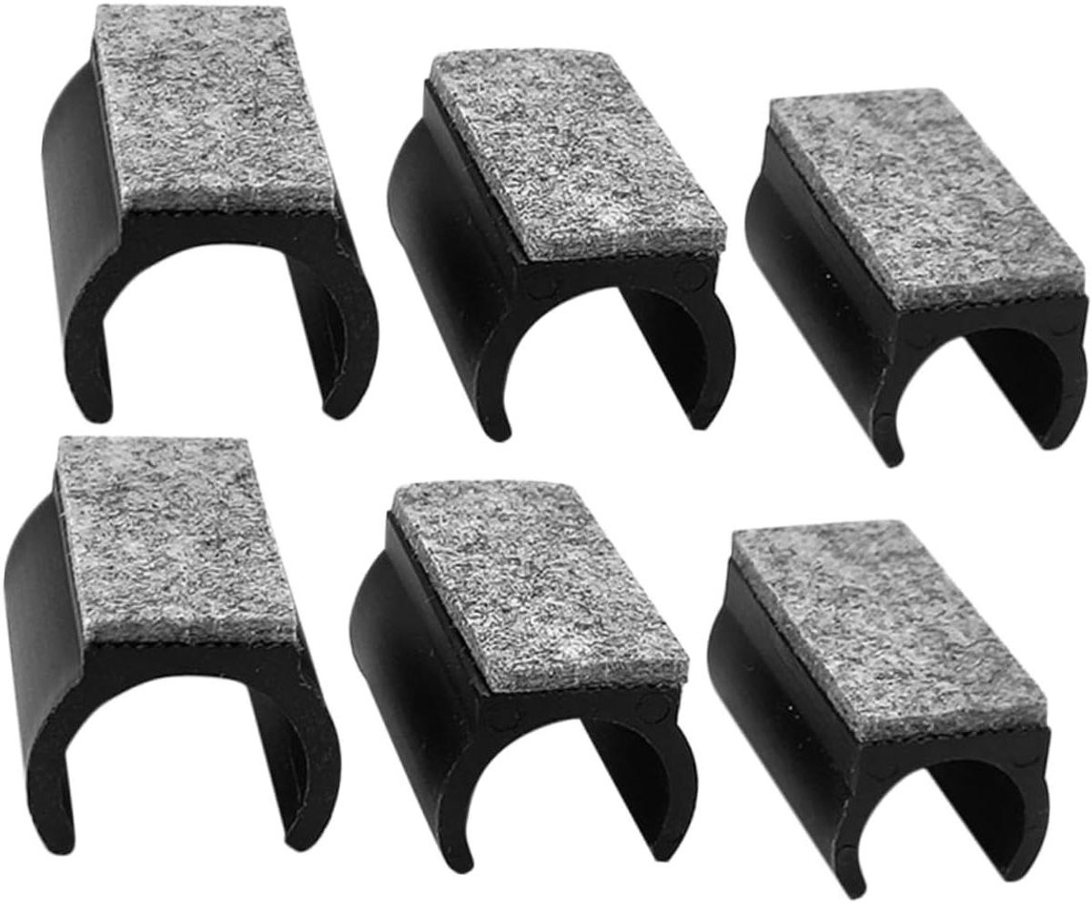Vloerbeschermers Stoelpoten - Meubeldop Vilt - Bescherming Vloeren - U-vormig Geluiddempend - 40x20x19 mm - Veelkleurig