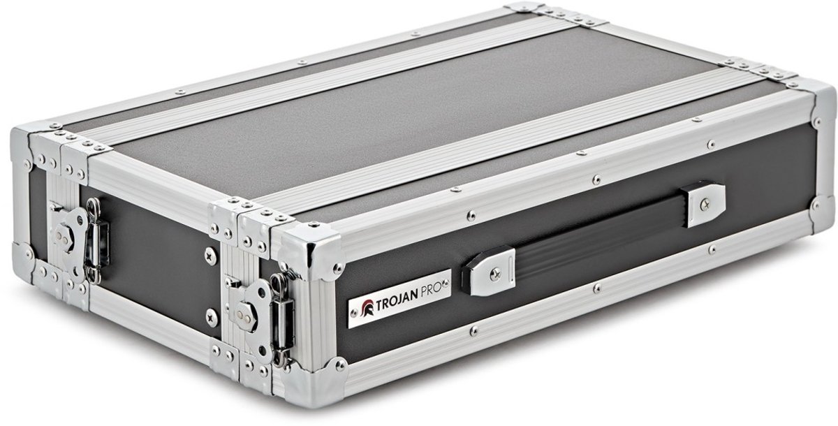 Trojan Pro 2U zware ondiepe rack flightcase