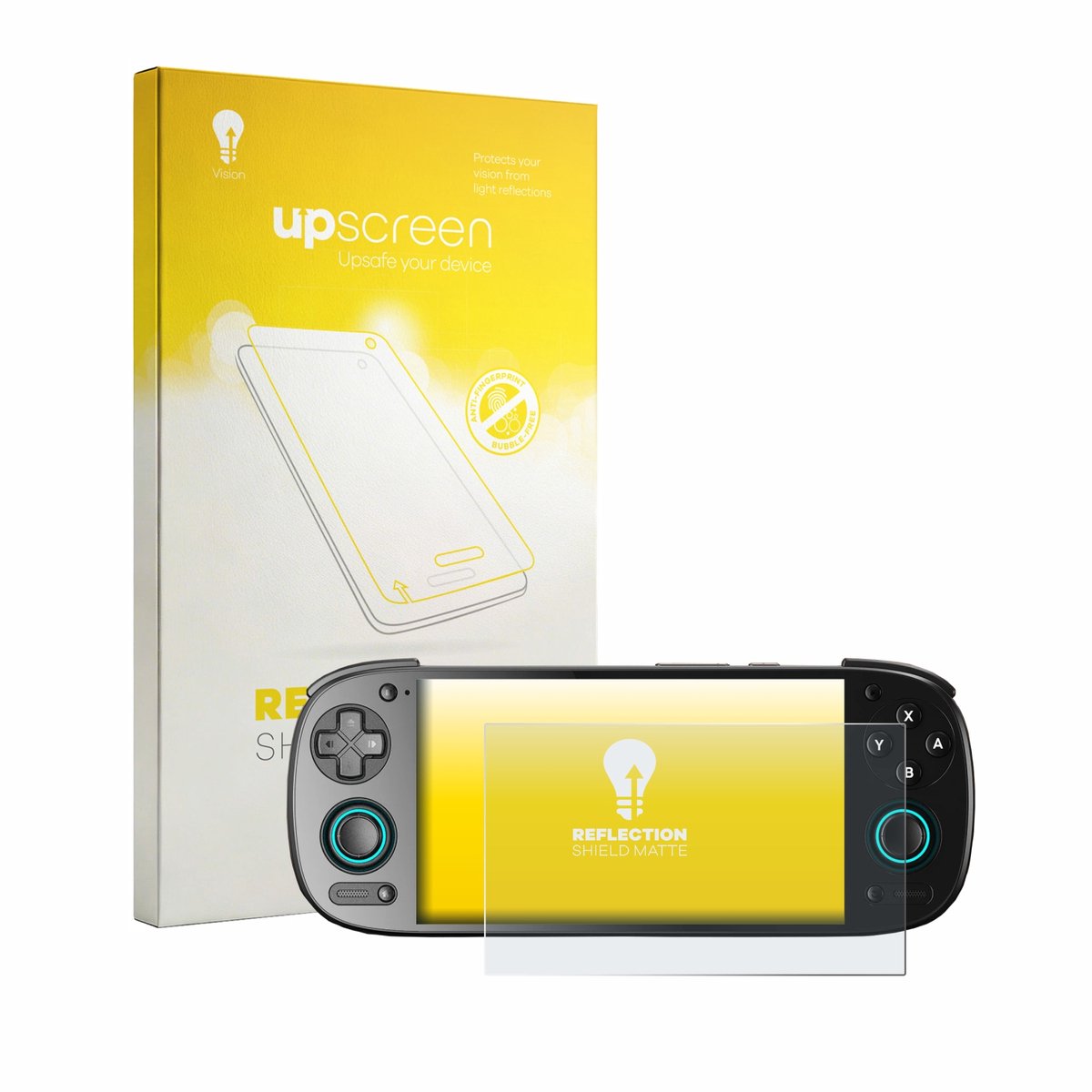 upscreen - Screenprotector voor Retroid Pocket 5 - Folie Beschermfolie anti glare matte