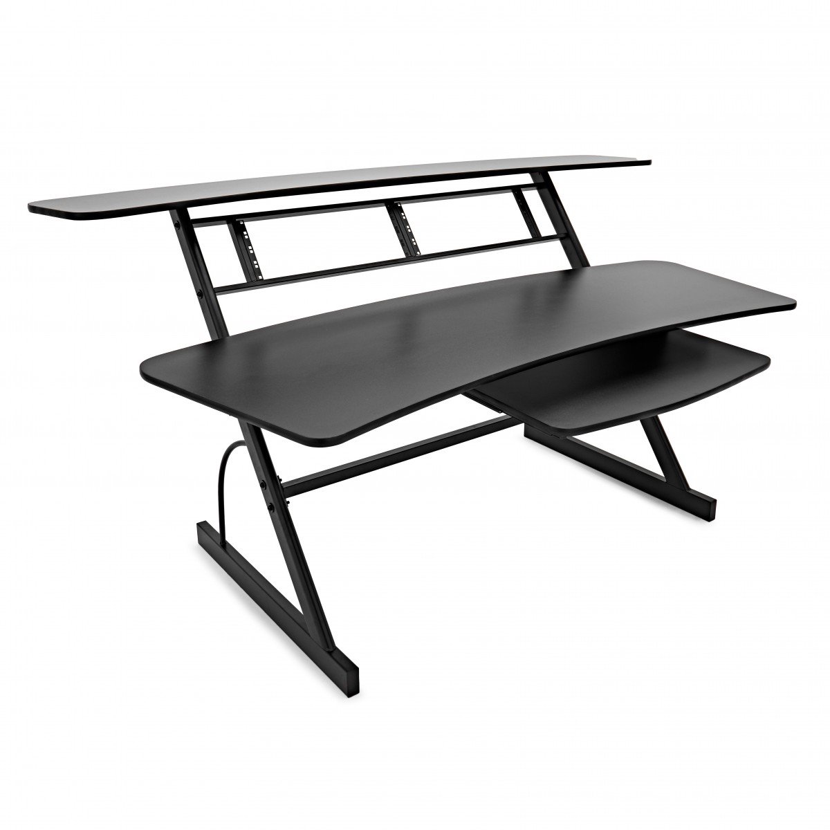 modul Large Studio Bureau, drie verdiepingen, zwart