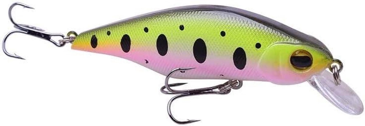 Drijvend Minnow Aas - Kunst Aas - Vissen Vangen - Natuurgetrouwe Beweging - 9cm 11g - Veelkleurig