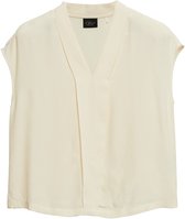 s.Oliver - female - Mouwloze viscose blouse met V-halslijn