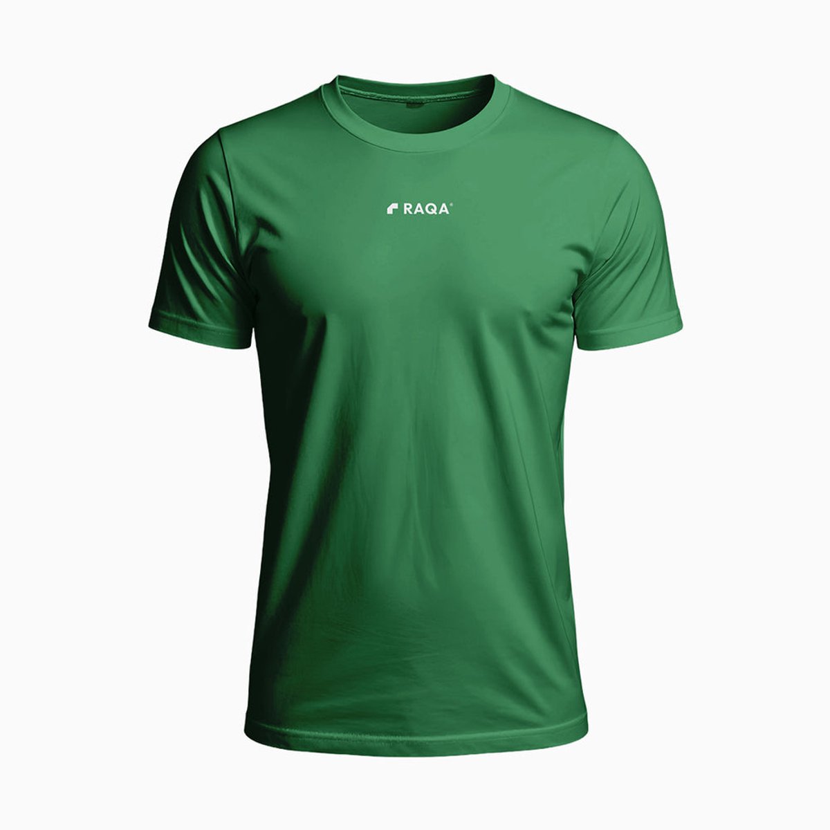 Raqa ® Padel Shirt - Bajada - Tennis shirt - Heren - Sneldrogend Sportshirt - Ademend - Lichtgewicht - Normale Pasvorm - Groen - XL