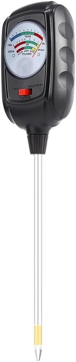 Bodemtest Set - Vochtigheidsmeter pH-meter - Plantenverzorging - Meerdere Functies - 29 x 6 x 4 cm - Niet gespecificeerd