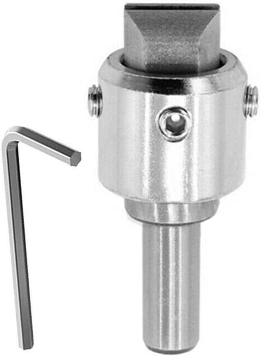 Ring Maker Cutter - Houten Sieraden Tool - Ring Maken - Hoge Snelheid Boren - 15-23mm - Zilver