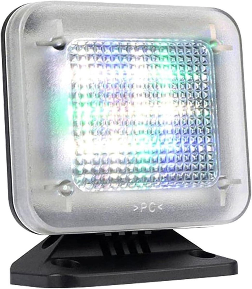 Nep TV Simulator - Beveiligingslamp Huis - Huis Beveiligen - Realistisch TV Licht - 12cm - Wit