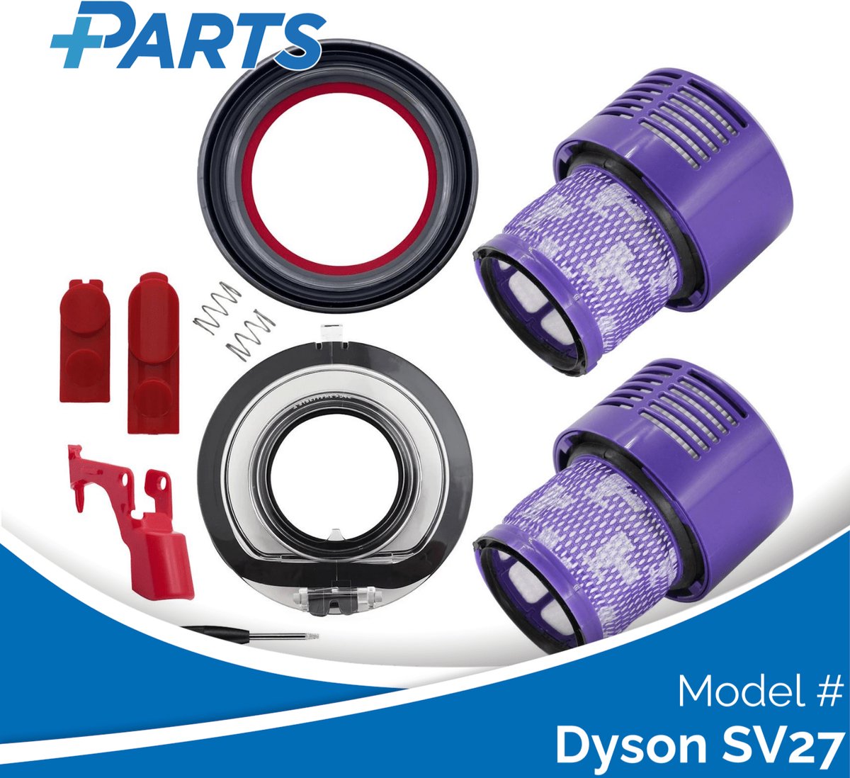 Dyson SV27 Onderhoudsset (Plus.Parts® alternatief voor 969082-01)